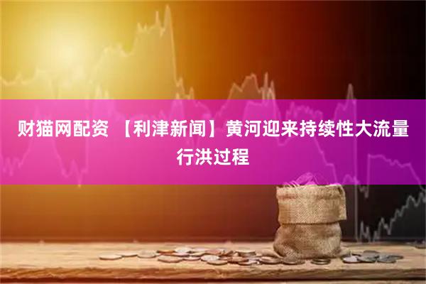 财猫网配资 【利津新闻】黄河迎来持续性大流量行洪过程