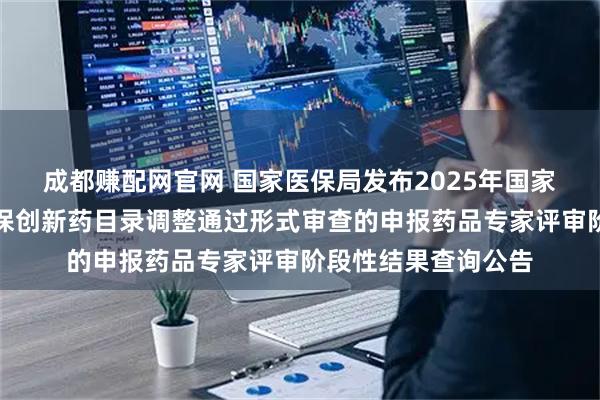 成都赚配网官网 国家医保局发布2025年国家基本医保目录及商保创新药目录调整通过形式审查的申报药品专家评审阶段性结果查询公告