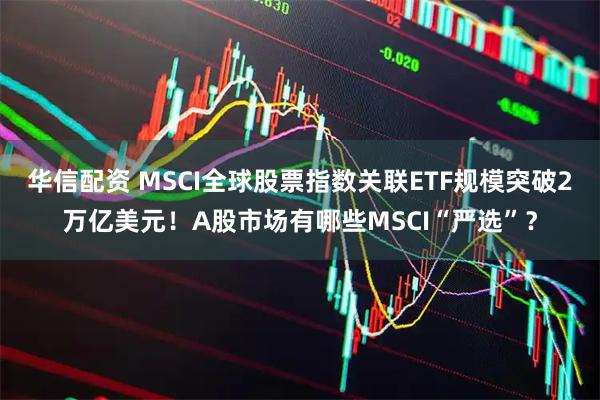 华信配资 MSCI全球股票指数关联ETF规模突破2万亿美元！A股市场有哪些MSCI“严选”？